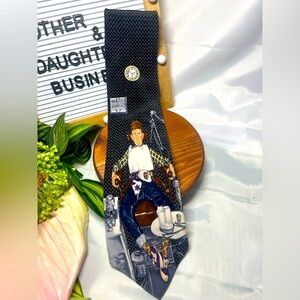 1997 Saturday Evening Post Kurt Ard Silk Neck Tie “At the Dentist” Rockwell